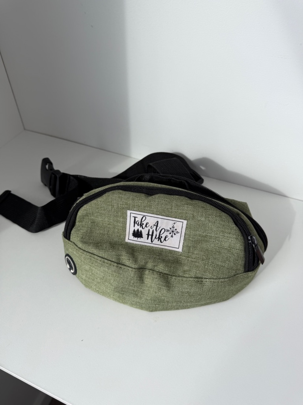 Olive Green Waist Bag Fanny Pack